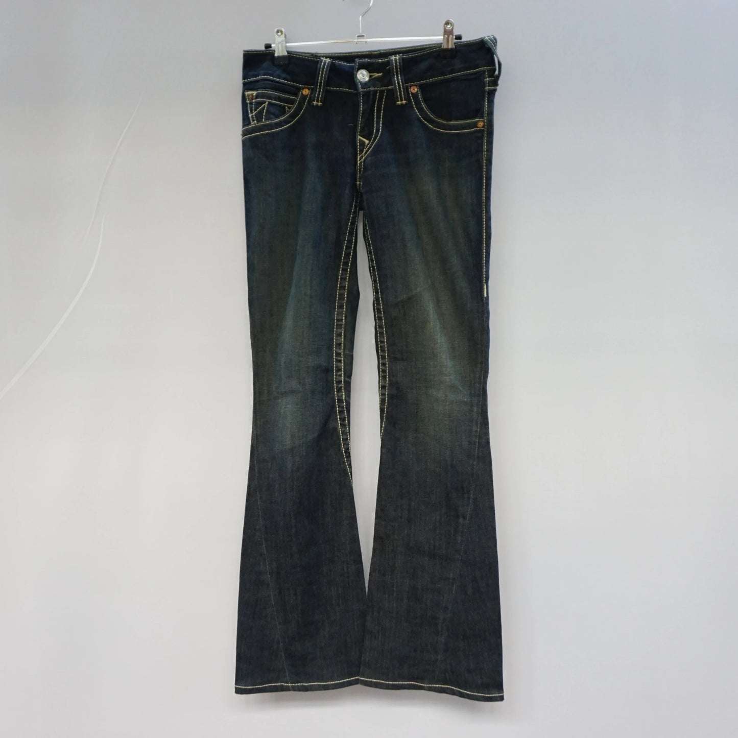 Vintage True Religion Blue Flare Low Waist