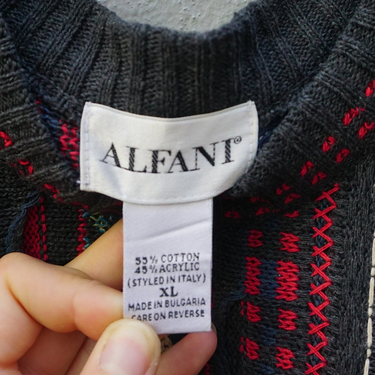 Vintage Multicolor Sweater