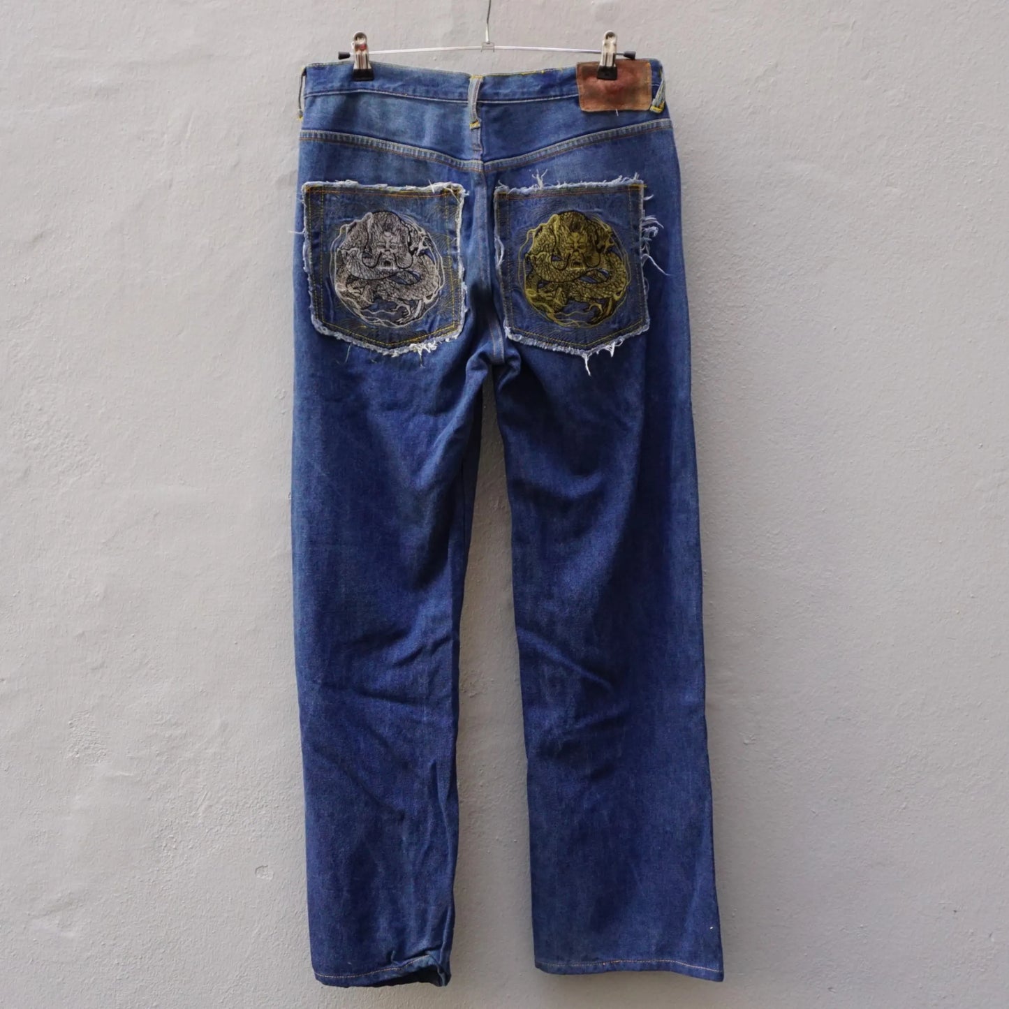 Vintage RMC Blue Dragons Baggy Jeans