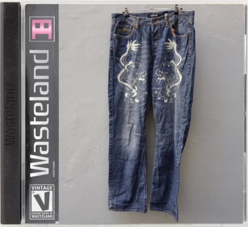 Vintage outlets Ed Hardy jeans