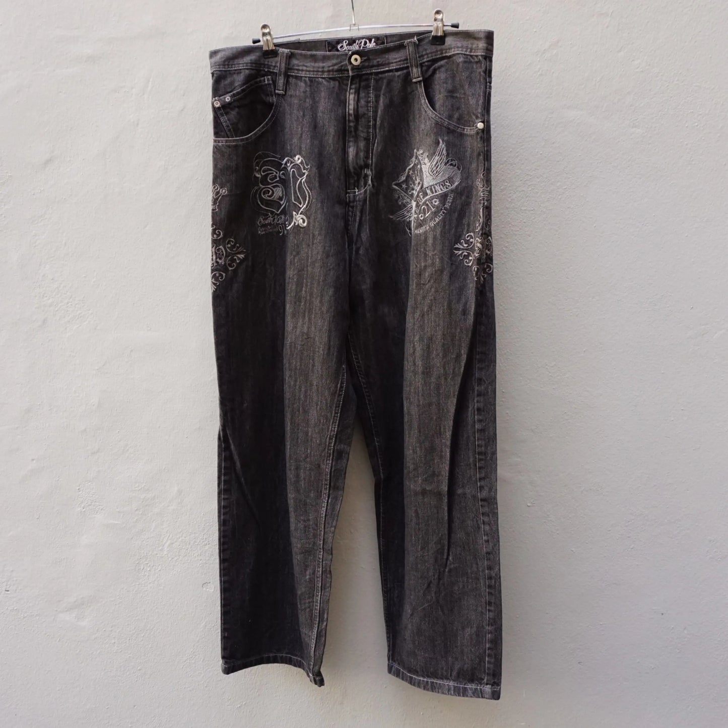 Vintage Southpole Black Baggy Jeans