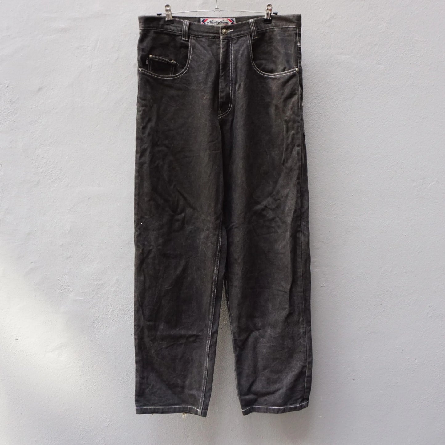 Vintage Karl Kani Black Baggy Jeans