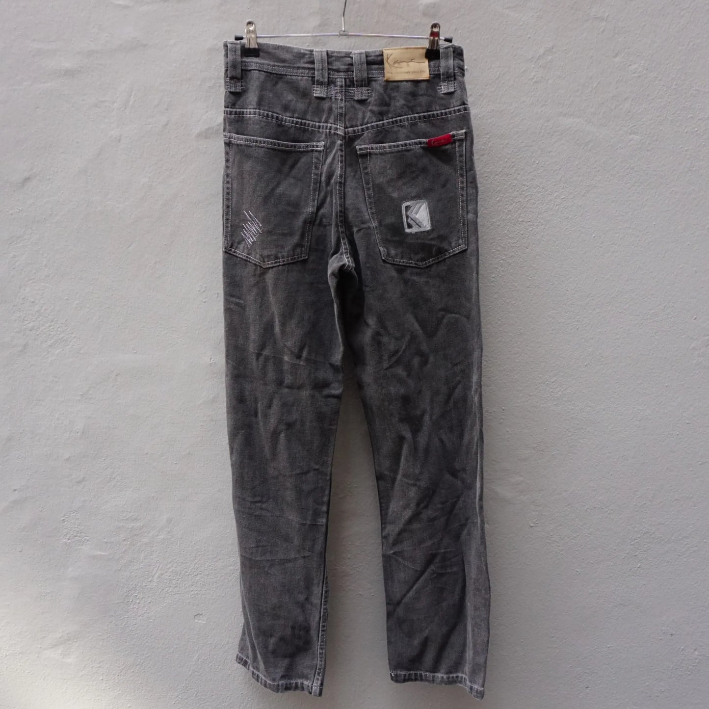 Vintage Karl Kani Black Baggy Jeans