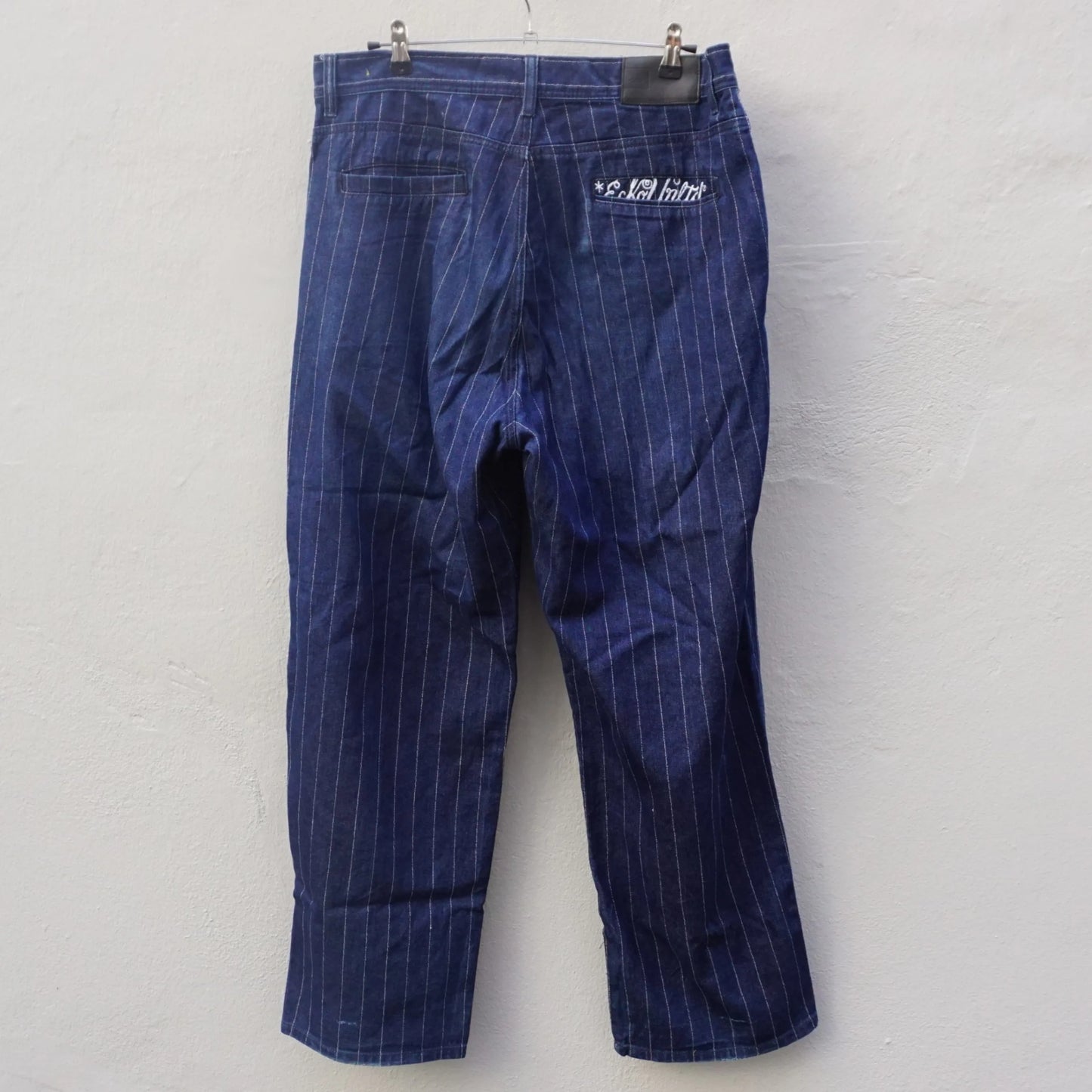 Vintage Ecko Denim Stripes Baggy Jeans
