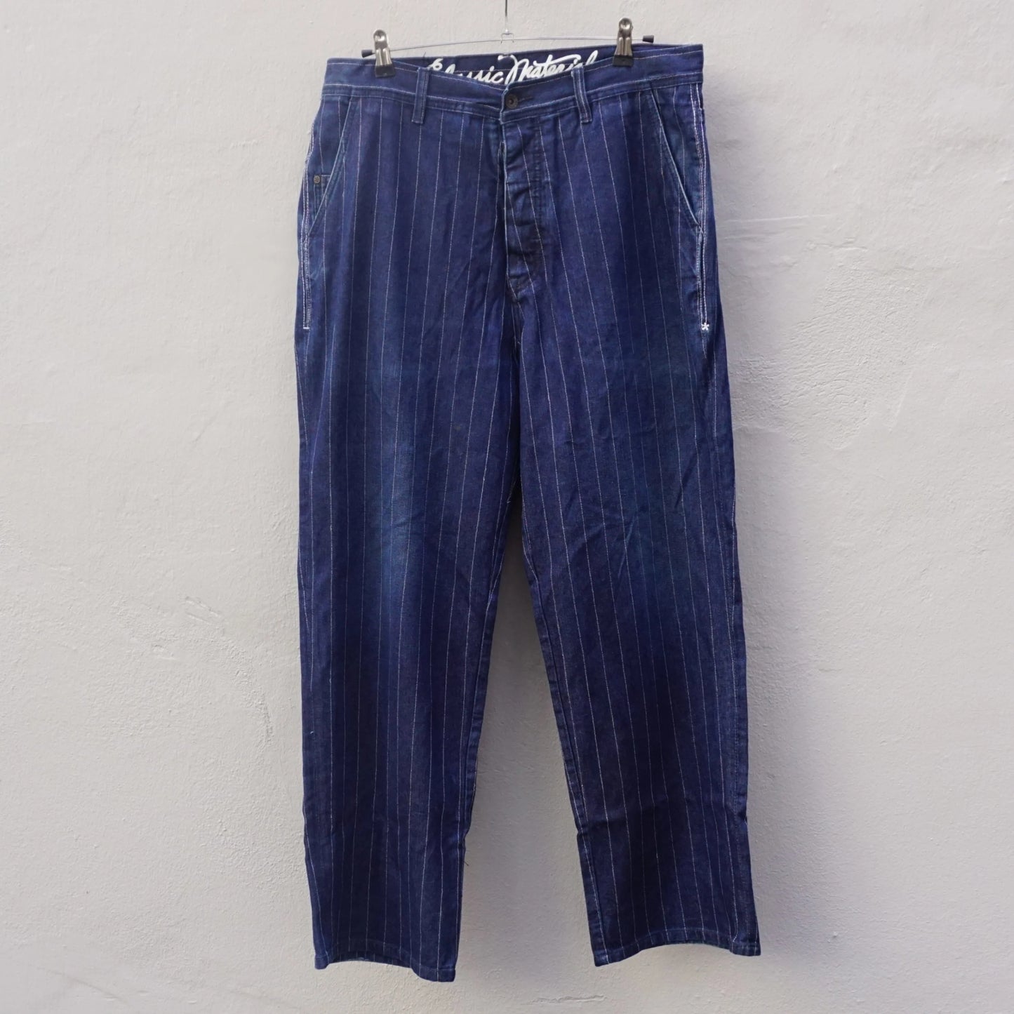 Vintage Ecko Denim Stripes Baggy Jeans