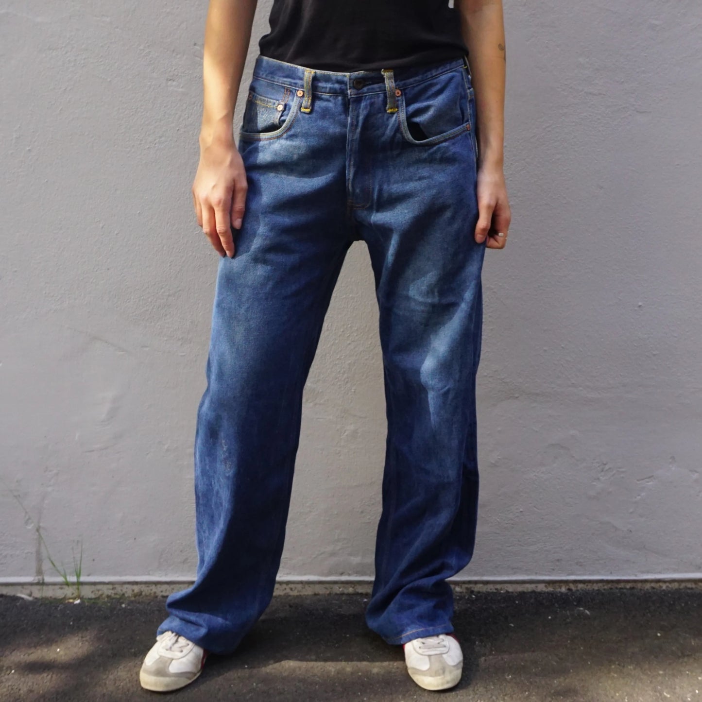 Vintage RMC Blue Dragons Baggy Jeans