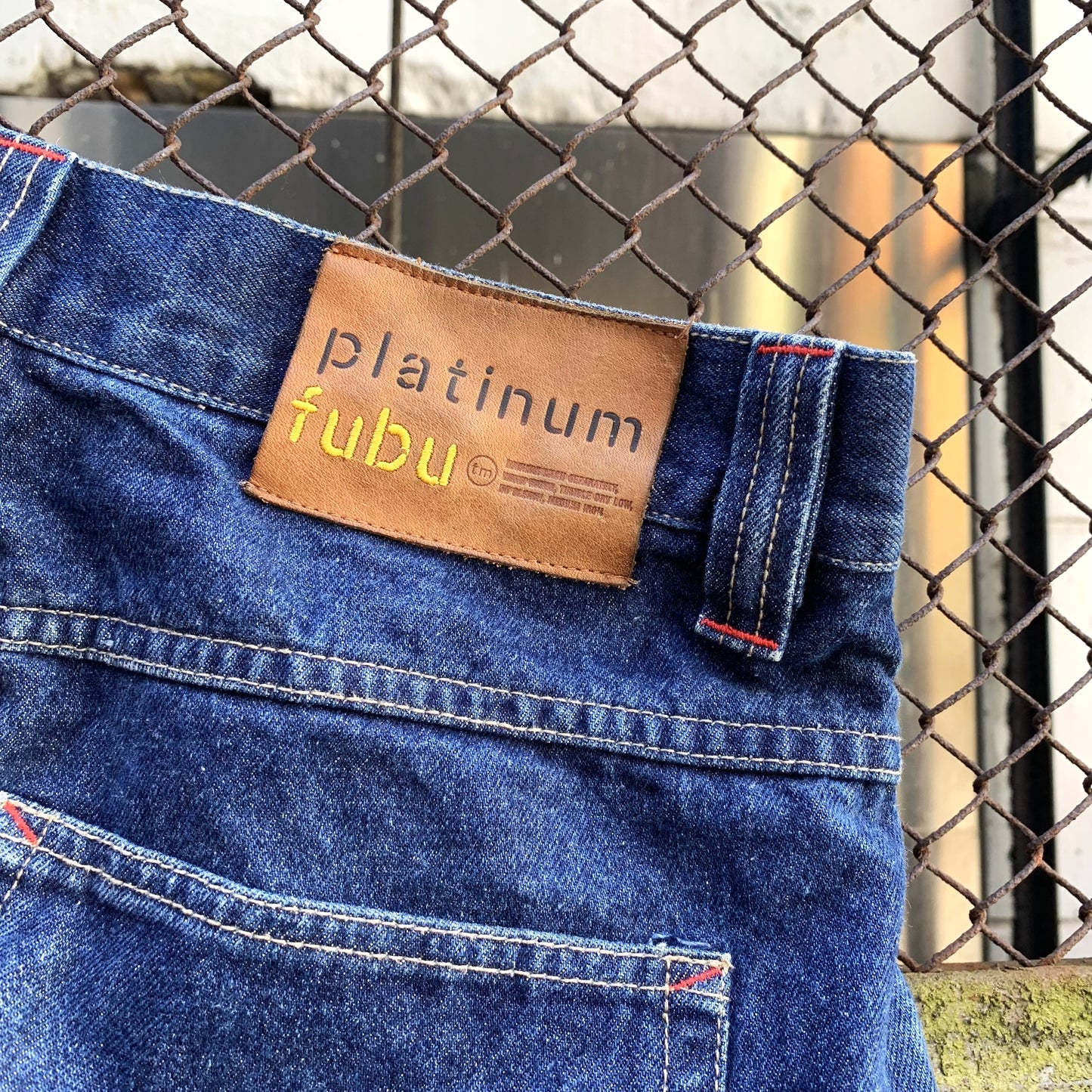 Fubu Padded Knees Baggie Pants