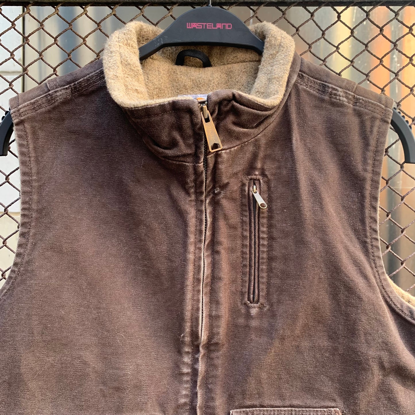 Dark Brown Carhartt Vest
