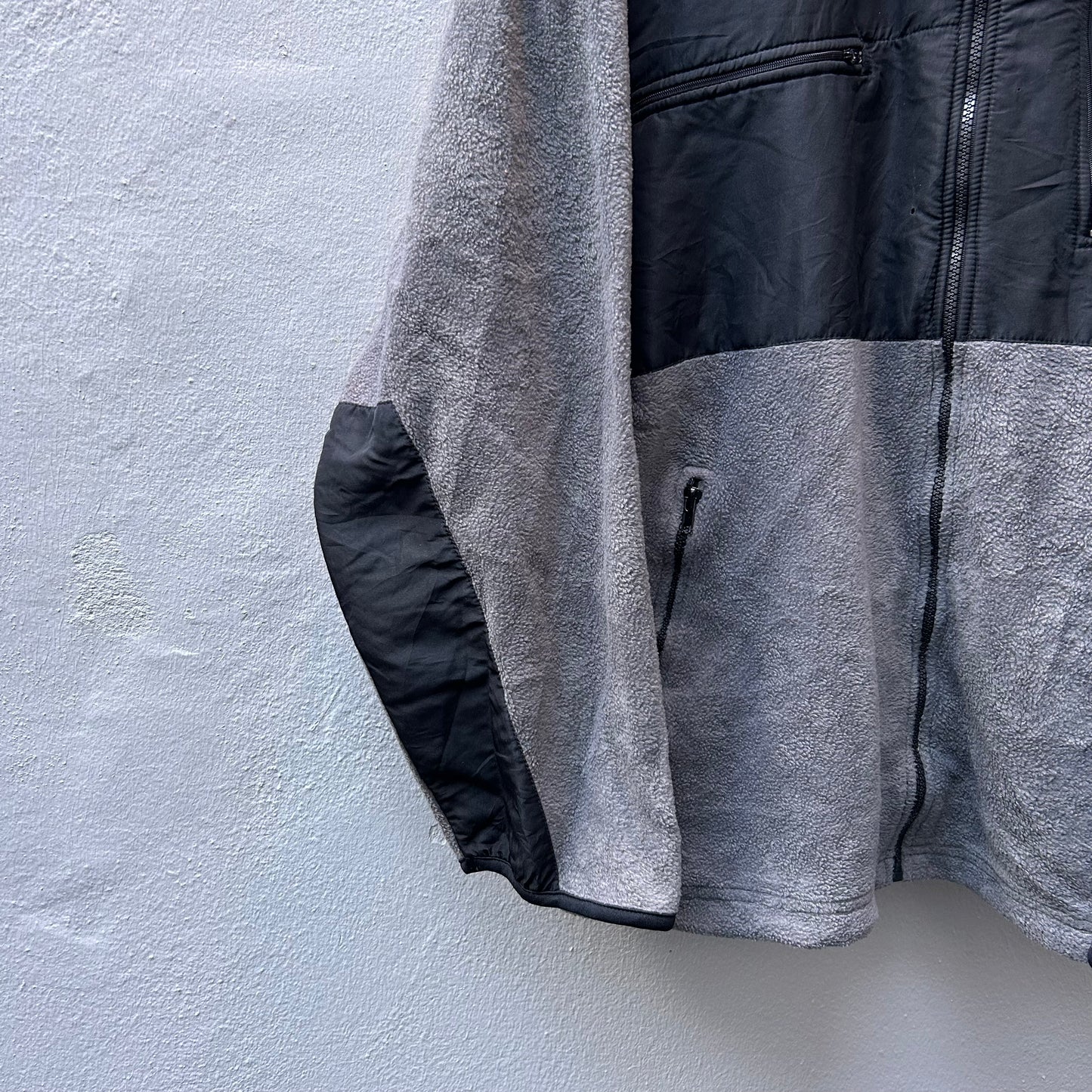 Padded Black & Grey Fleece