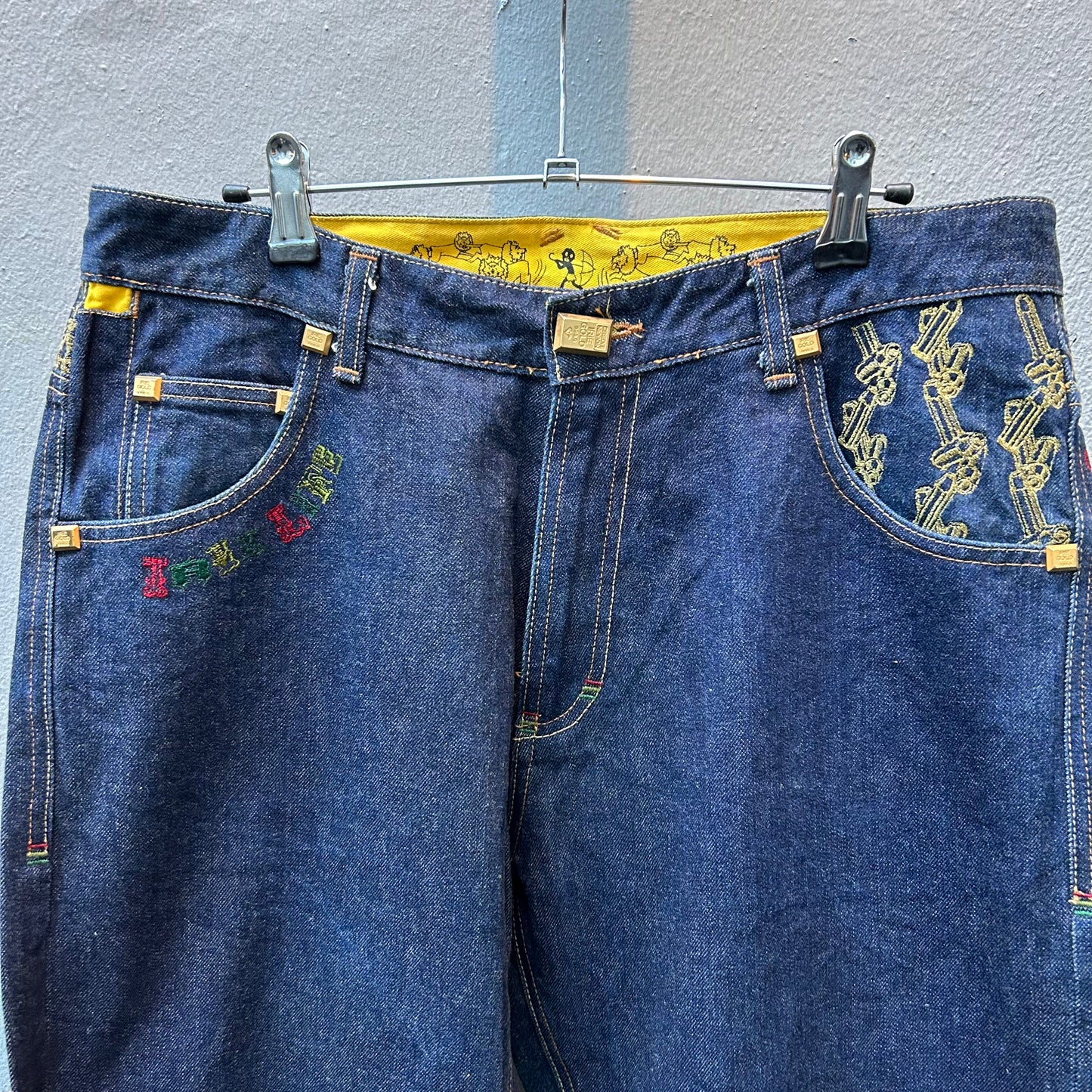 Golden Gun Baggy Pants