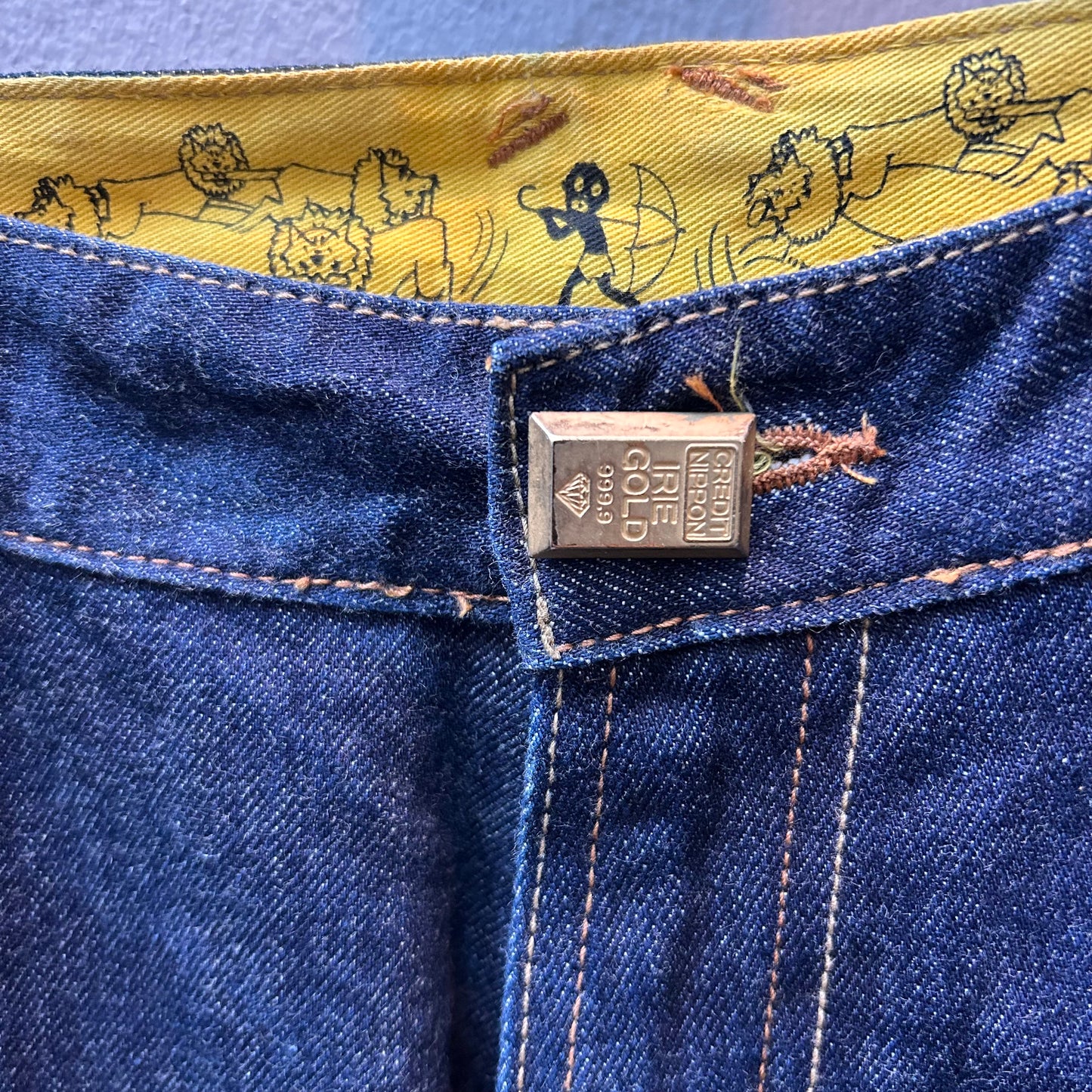 Golden Gun Baggy Pants