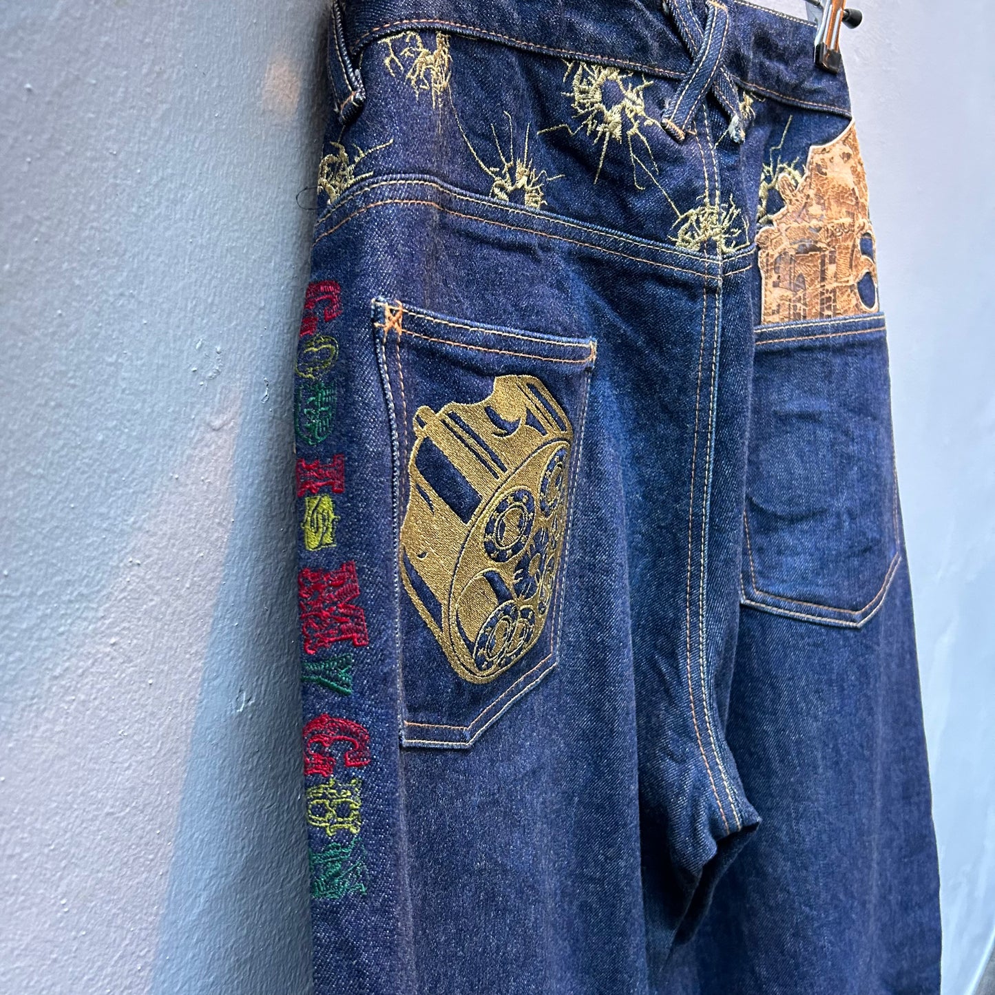 Golden Gun Baggy Pants
