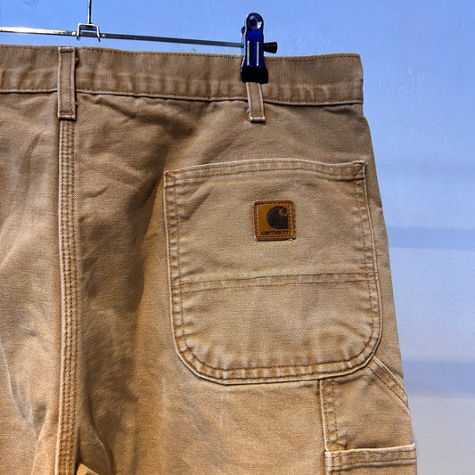 Borwn Carhartt Made in USA Carpenter Pants