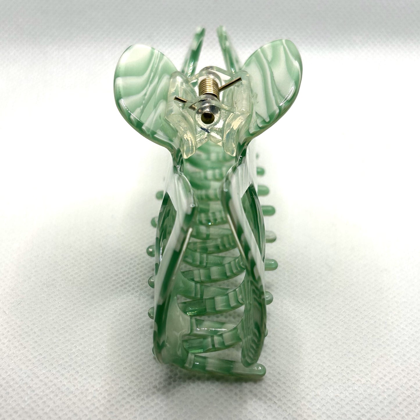 Green Triangle Hairclip