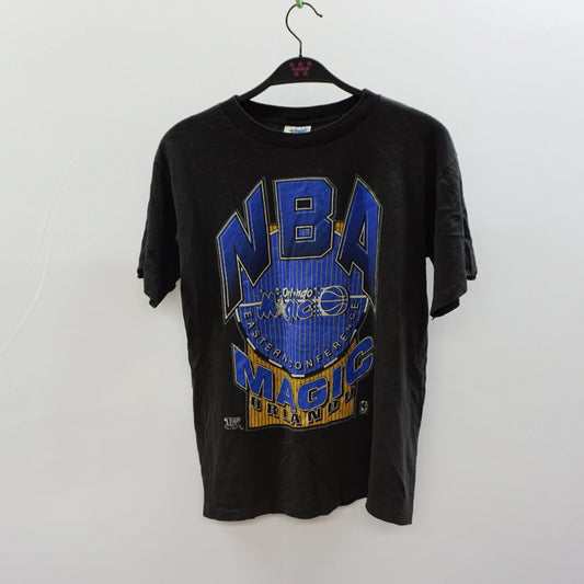 Vintage Black NBA Single Stitch Tee-Shirt - 90s