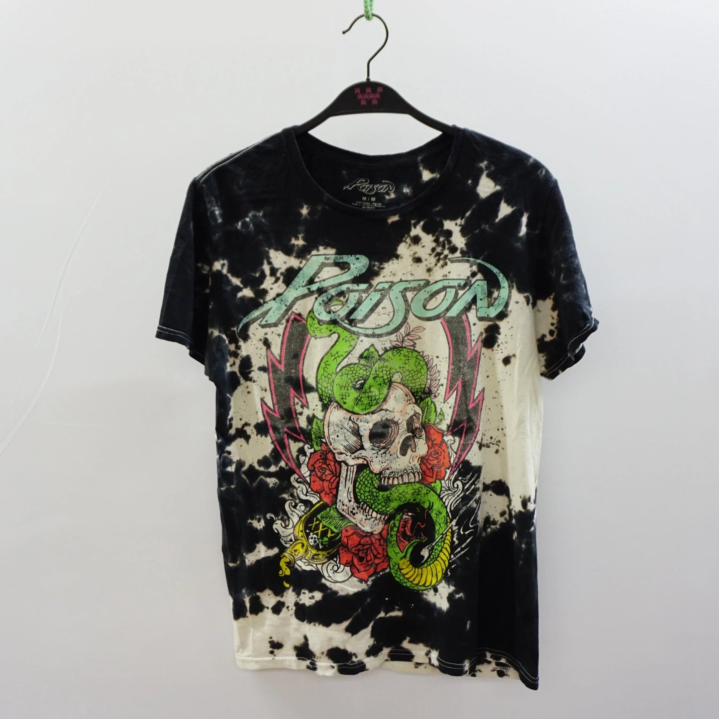 Vintage Black And White Poison Tee-Shirt