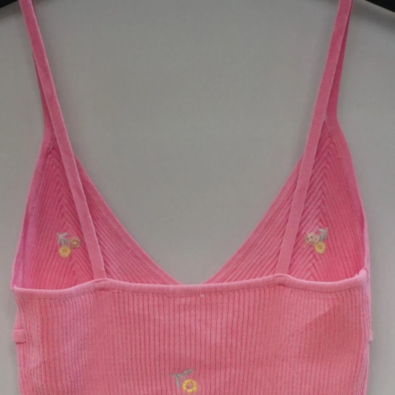 Vintage Pink Knit Top Center