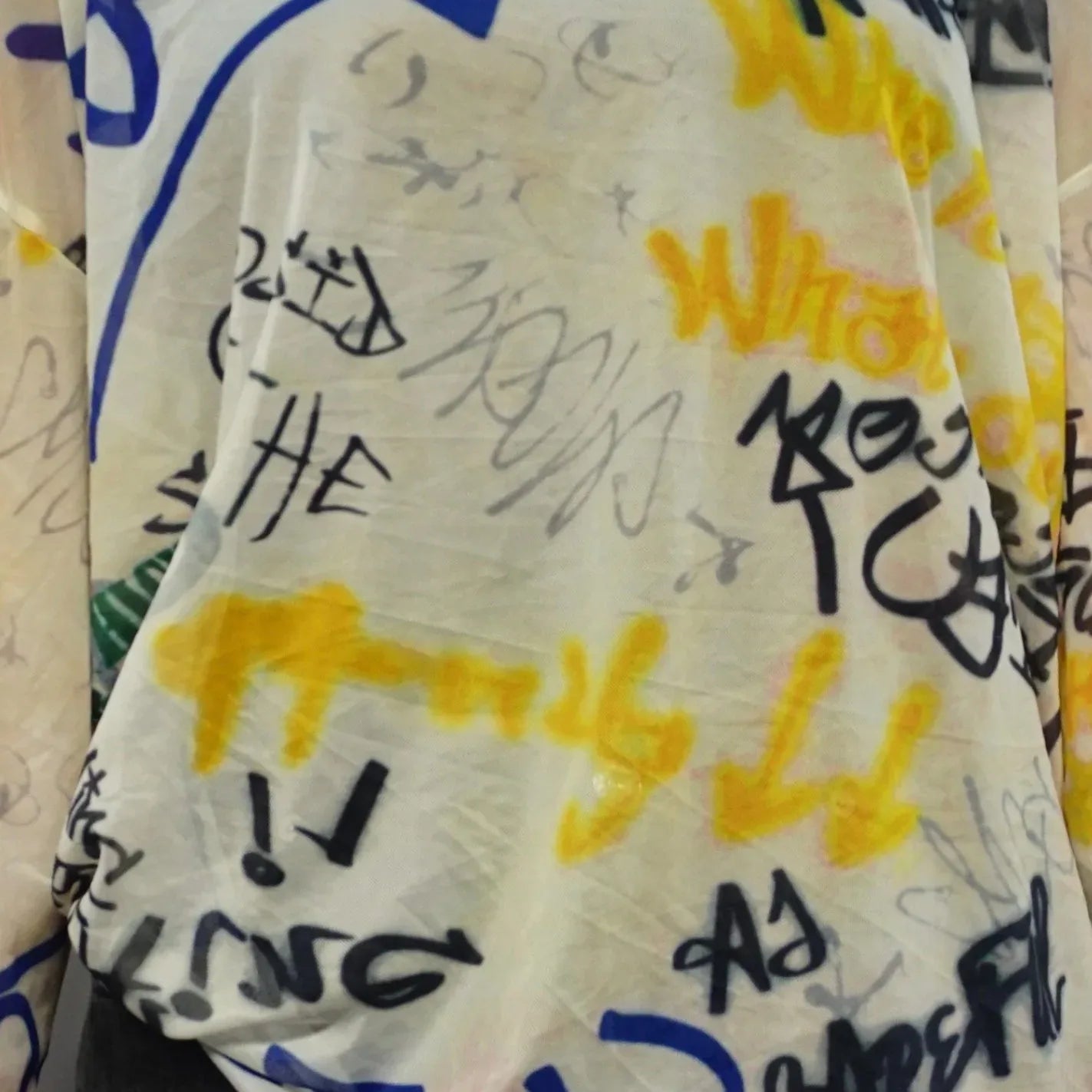 Vintage Multi Mesh Top Center