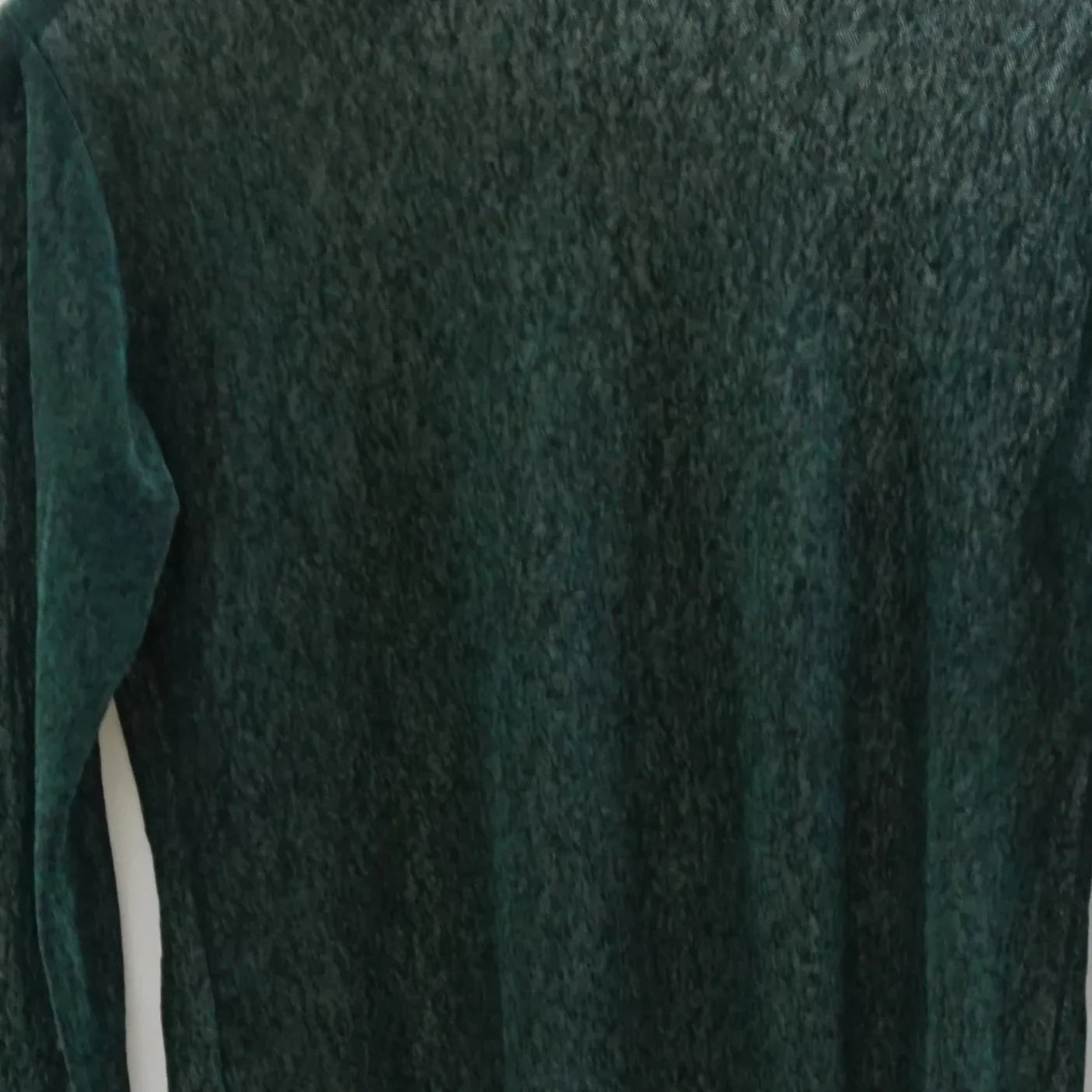 Vintage Dark Green Mesh Top Center