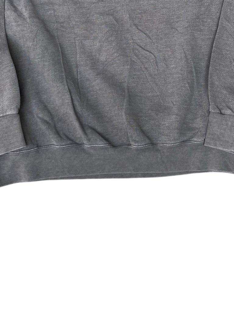 Vintage 90s Nike Center Mini Swoosh Crewneck Sweatshirt - Faded Gray