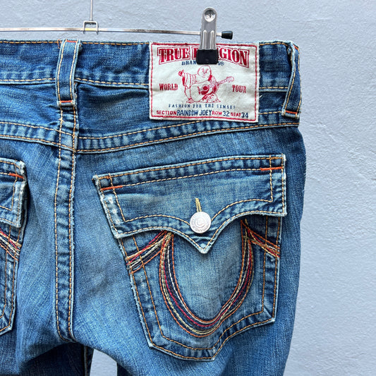 Vintage True Religion Bootcut Pants Back details 