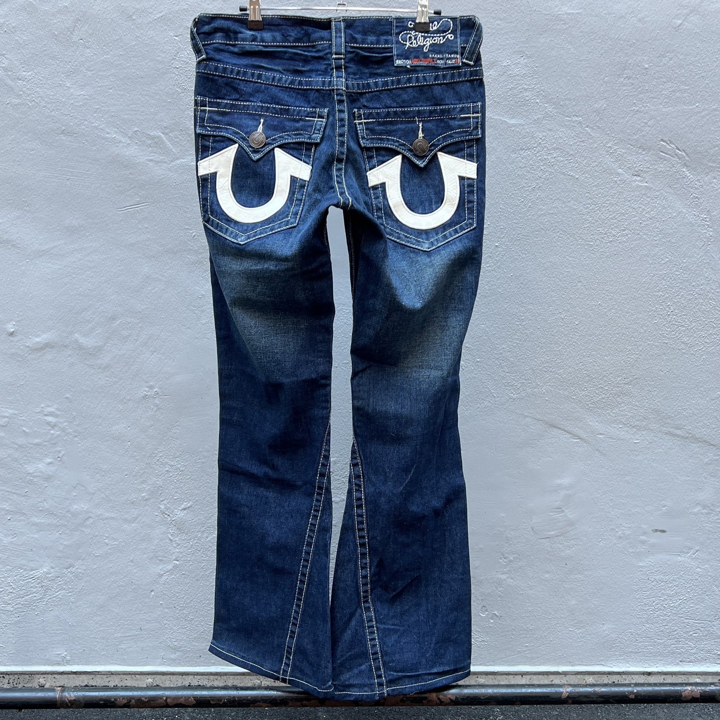 True Religion Flared Pants back
