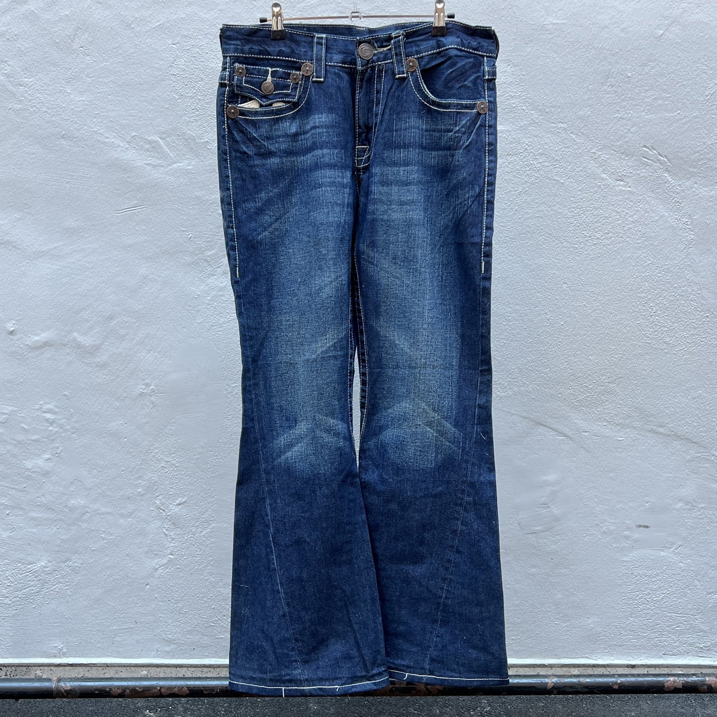 Vintage True Religion Flared Pants from 2000 front