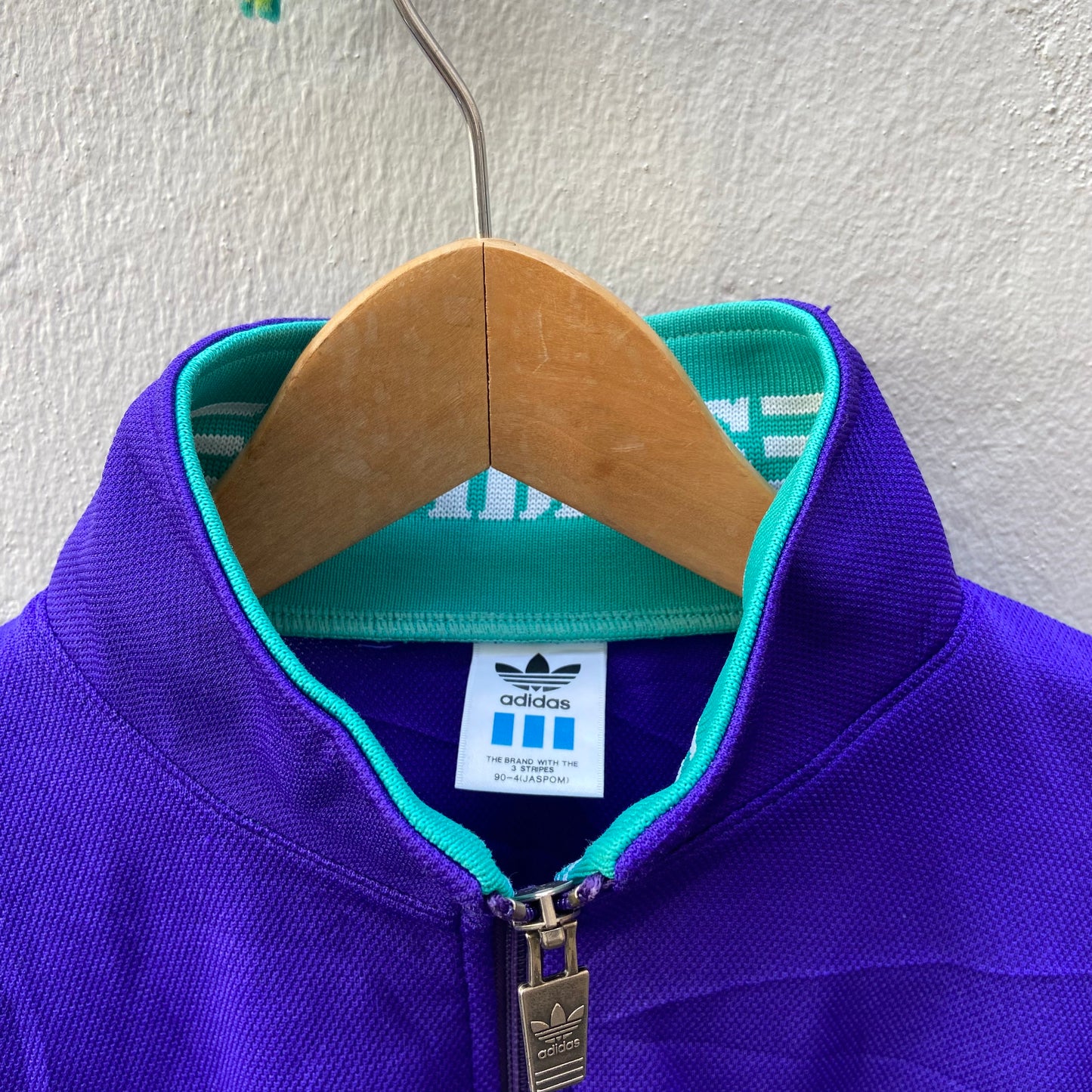 Purple Adidas Originals Track Suit