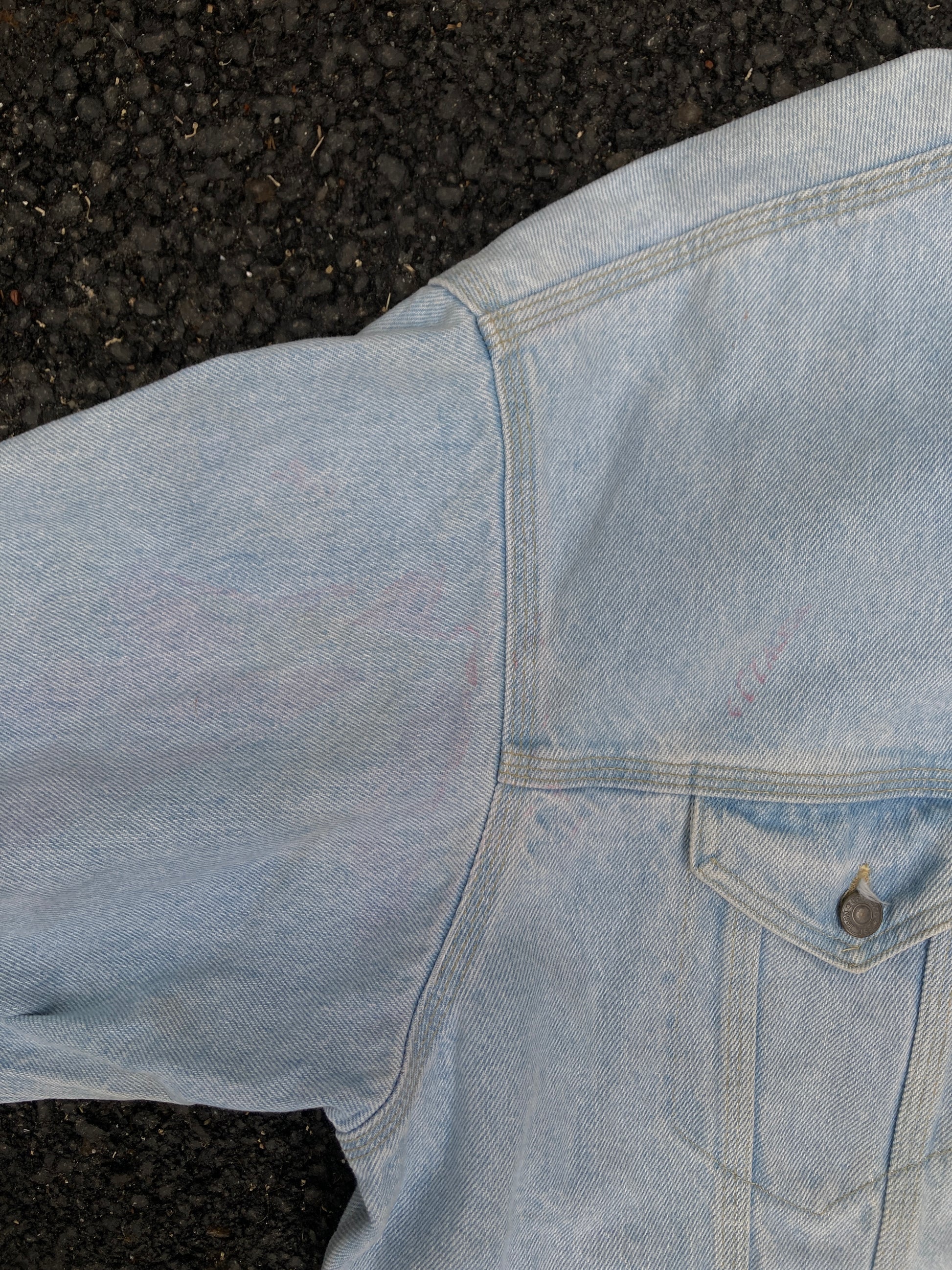 Vintage Carhartt Made in USA Denim Jacket