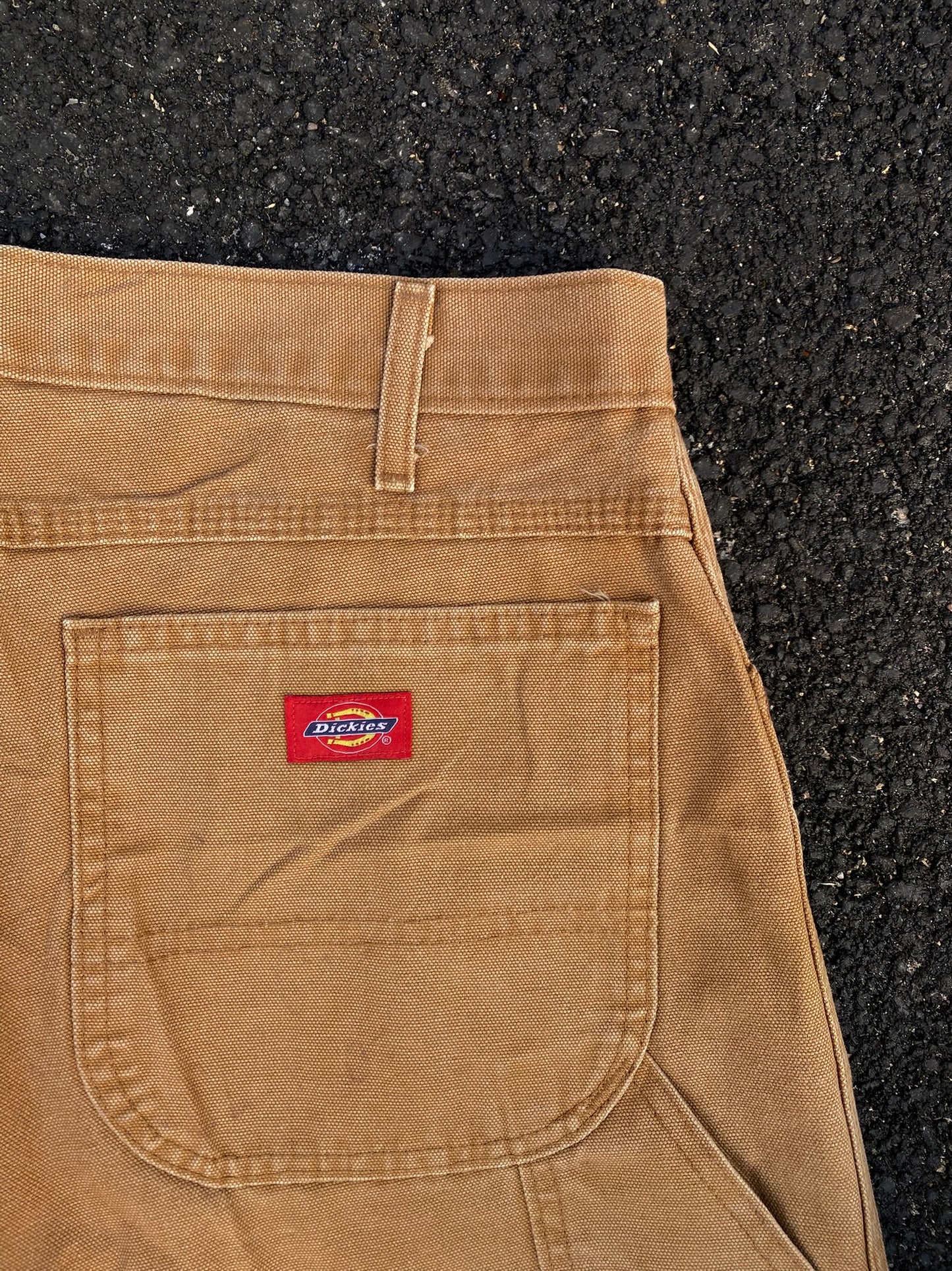 Dickies Duck Canvas Work Pants - Brown Carpenter