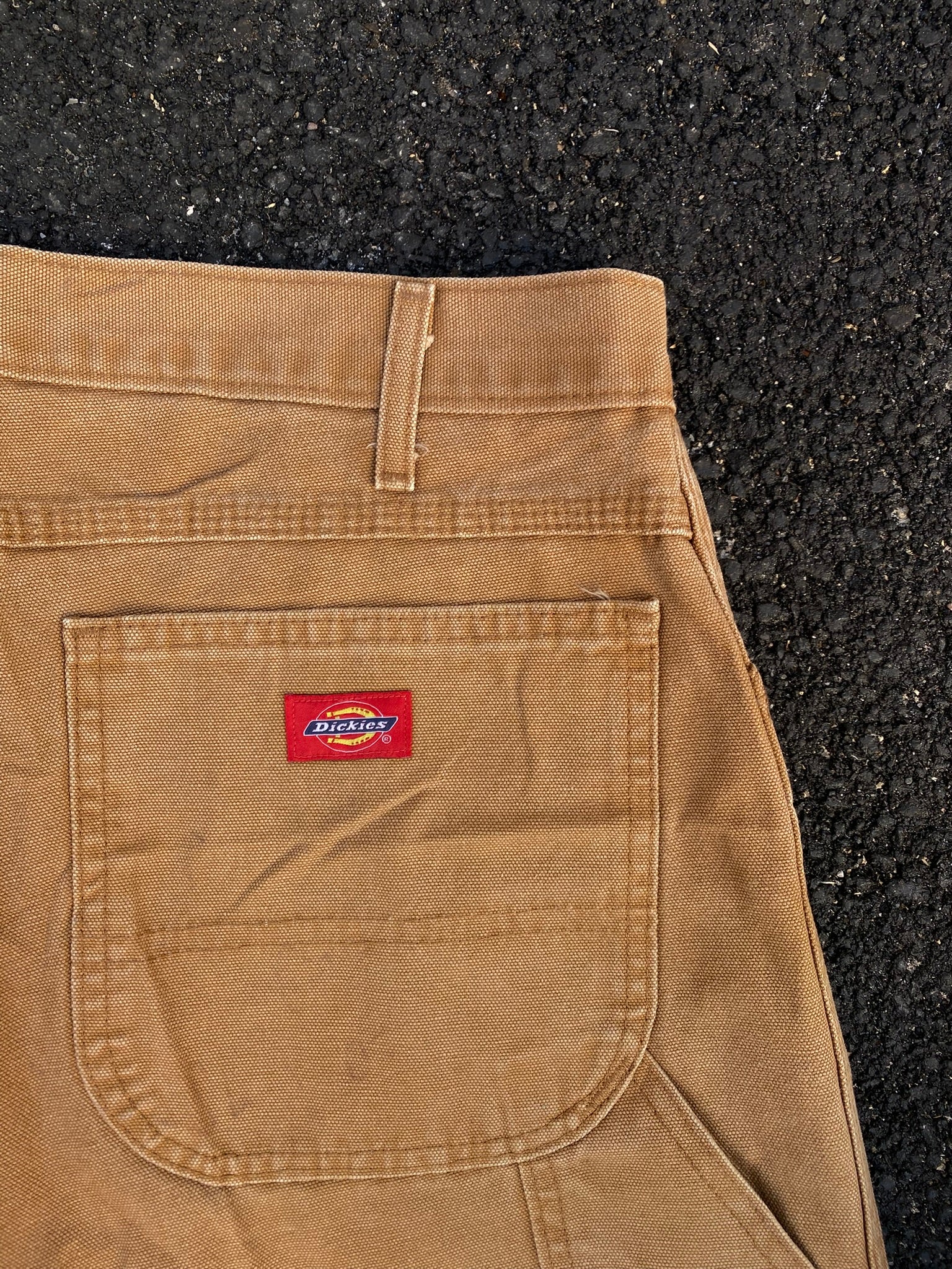 Dickies Duck Canvas Work Pants - Brown Carpenter