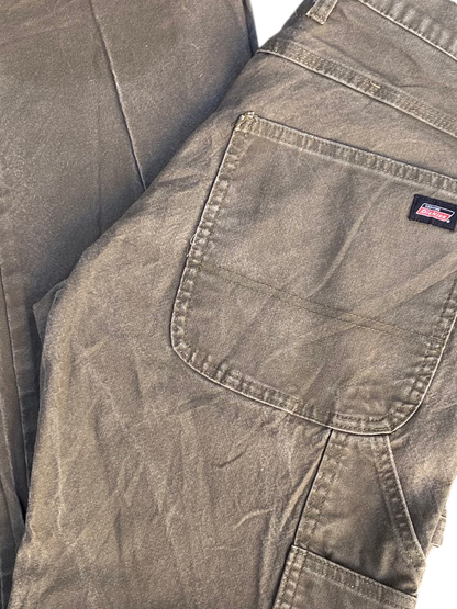 Dickies Carpenter Pants - Faded Brown Canvas