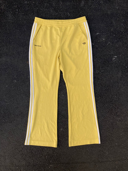 Adidas x Wales Bonner Yellow Tracksuit Pants - Retro Flare Tailored