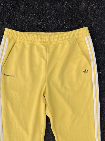 Adidas x Wales Bonner Yellow Tracksuit Pants - Retro Flare Tailored