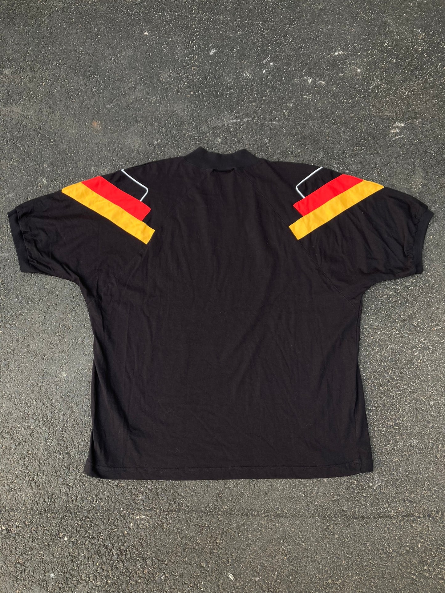 90s Adidas Germany Deutscher Fussball-Bund Black Tee