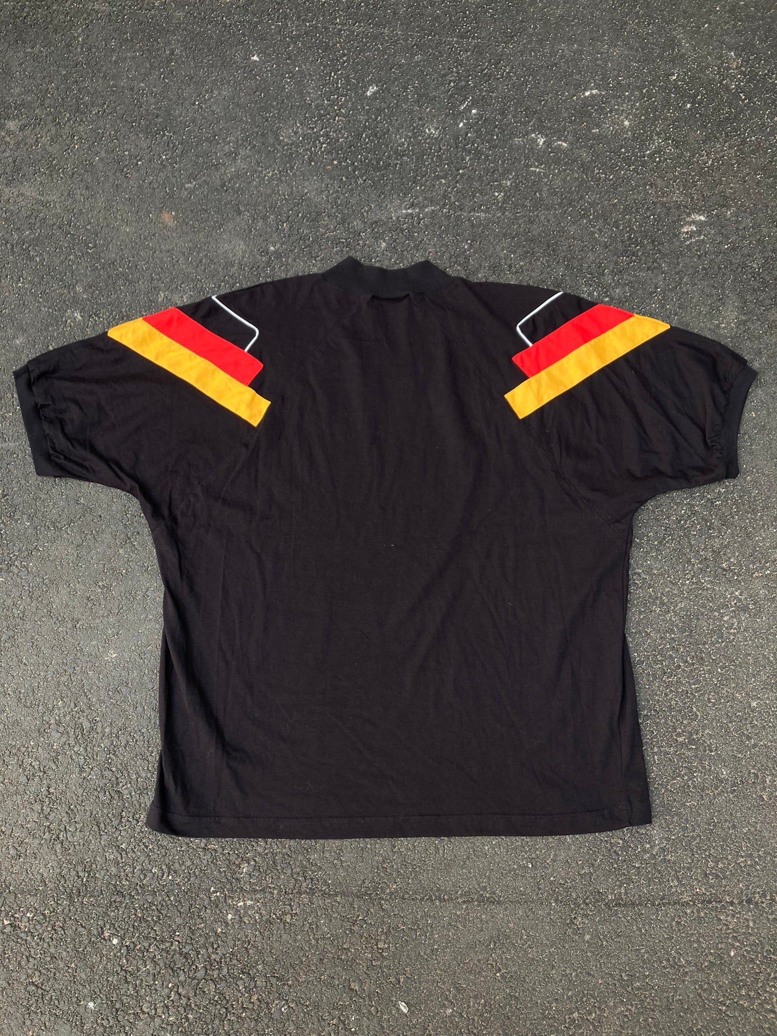 90s Adidas Germany Deutscher Fussball-Bund Black Tee