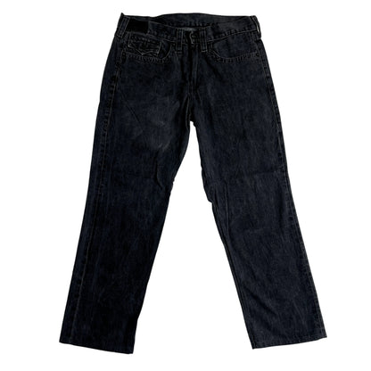 Vintage True Religion Black Low Rise Jeans