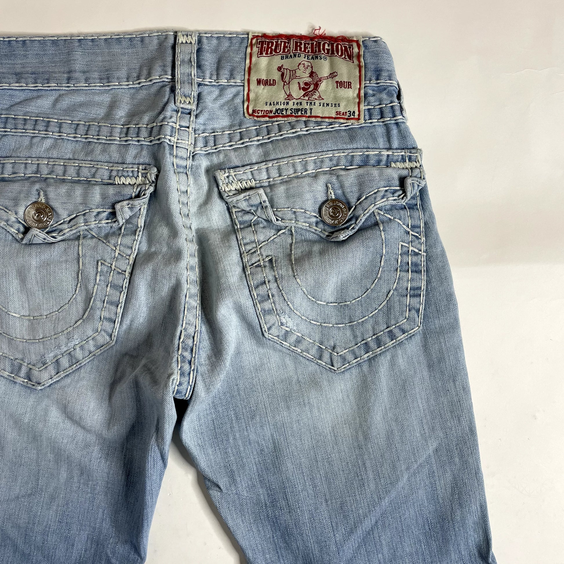 Vintage True Religion Denim Low Rise Jeans