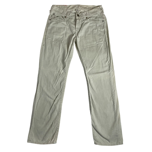 Vintage True Religion White Low Rise Jeans