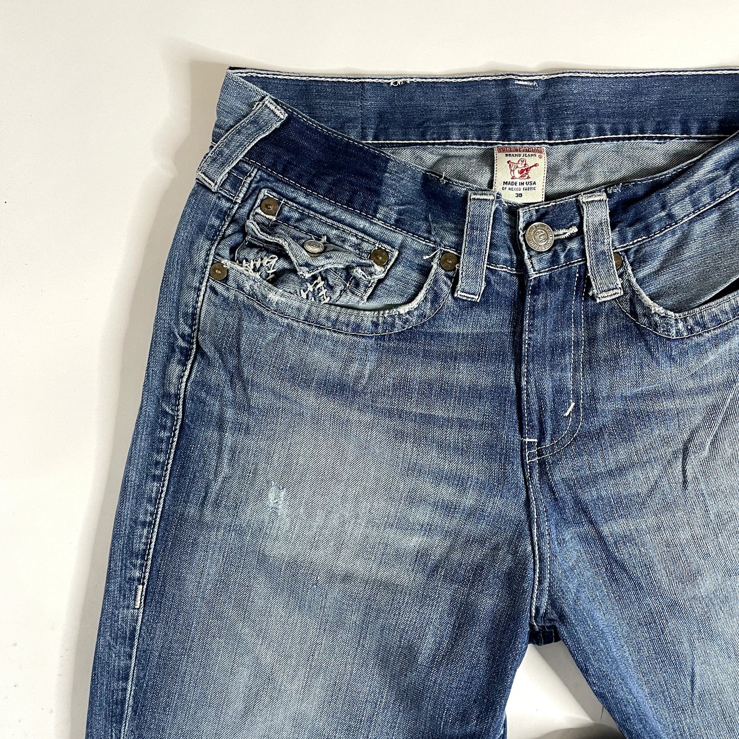 Vintage True Religion Denim Low Rise Jeans