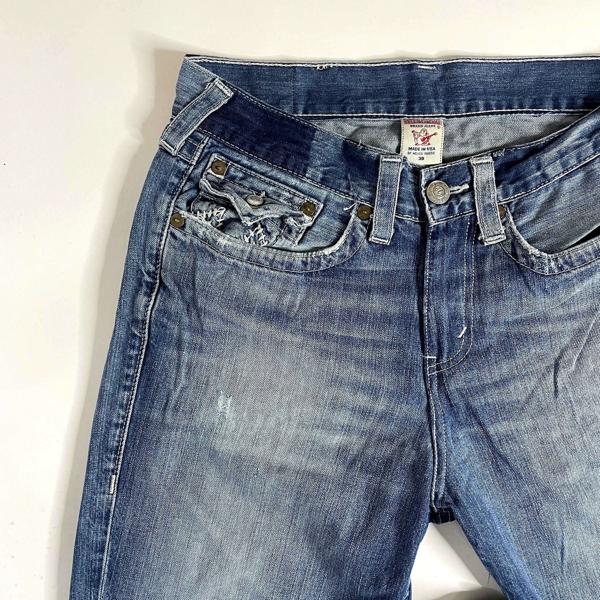 Vintage True Religion Denim Low Rise Jeans