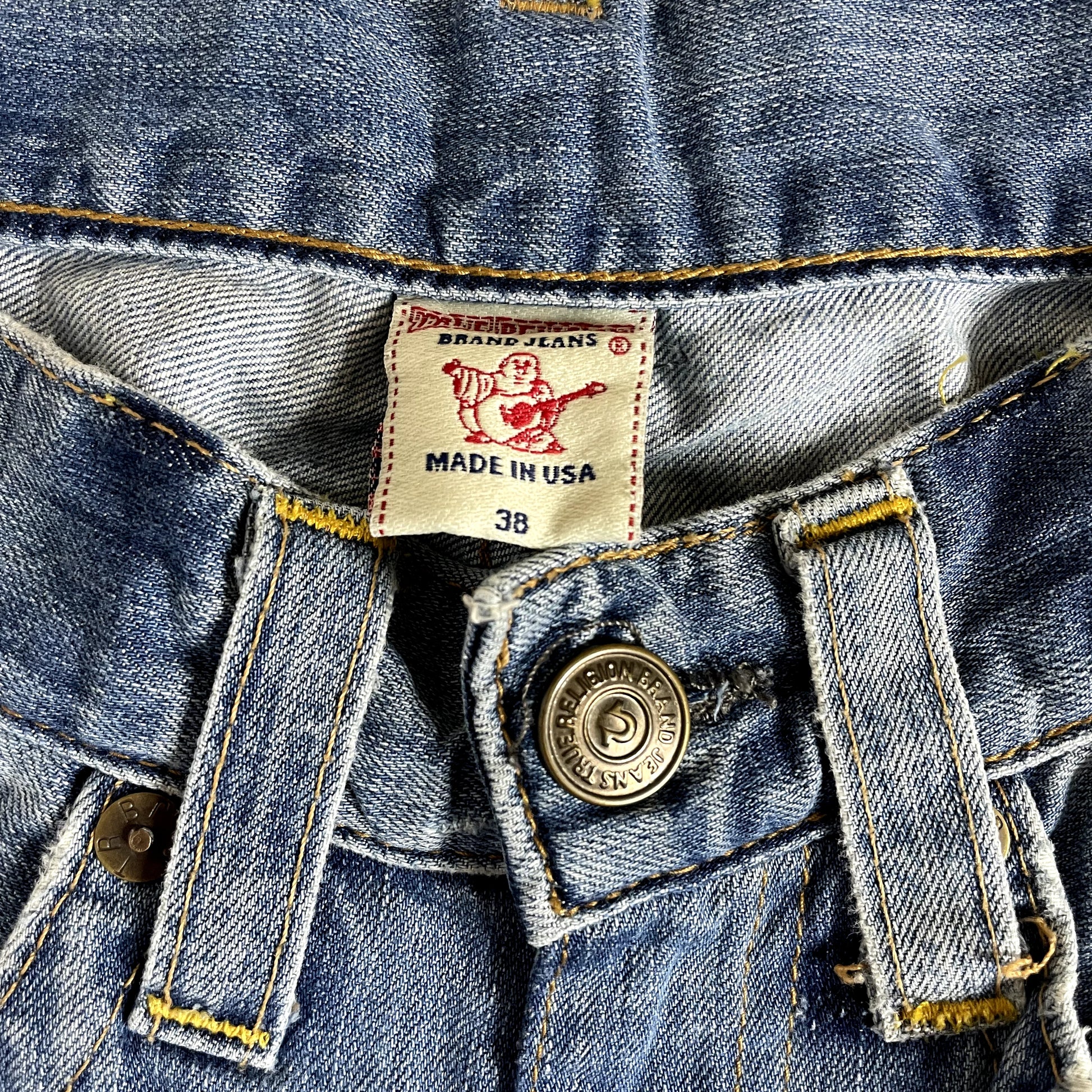 Vintage True Religion Denim Low Rise Jeans