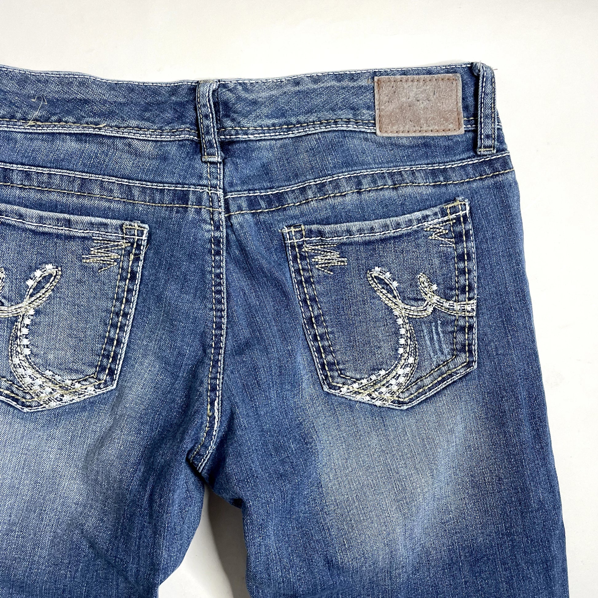 Vintage Denim Low Rise Jeans