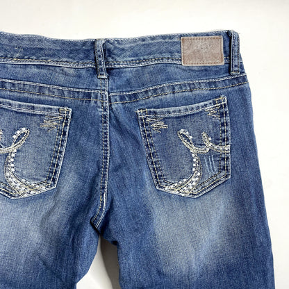Vintage Denim Low Rise Jeans