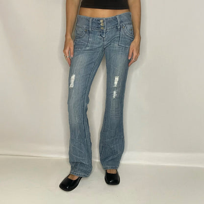 Vintage Almost Famous Denim Low Rise Jeans