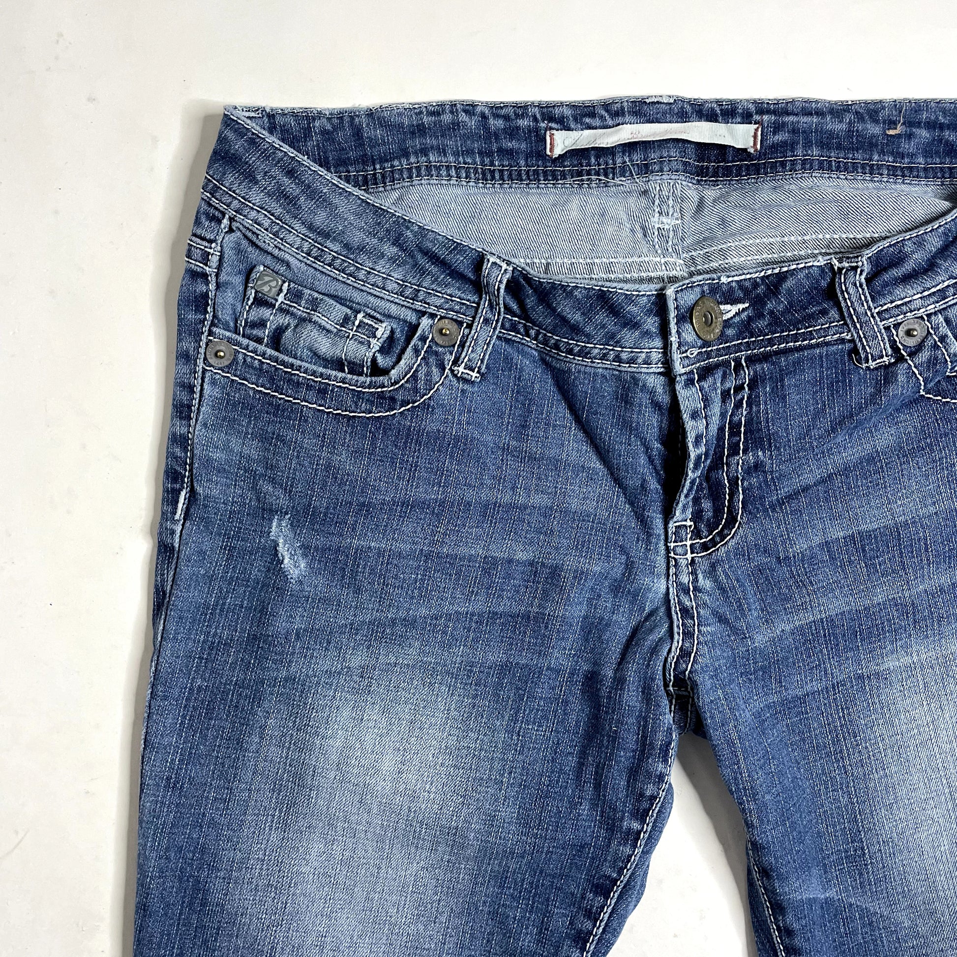 Vintage Denim Low Rise Jeans