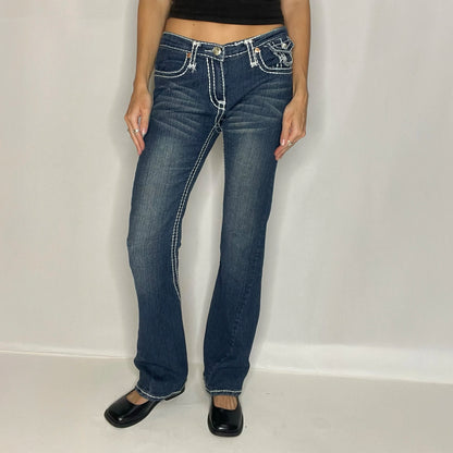 Vintage True Religion Denim Low Rise Jeans
