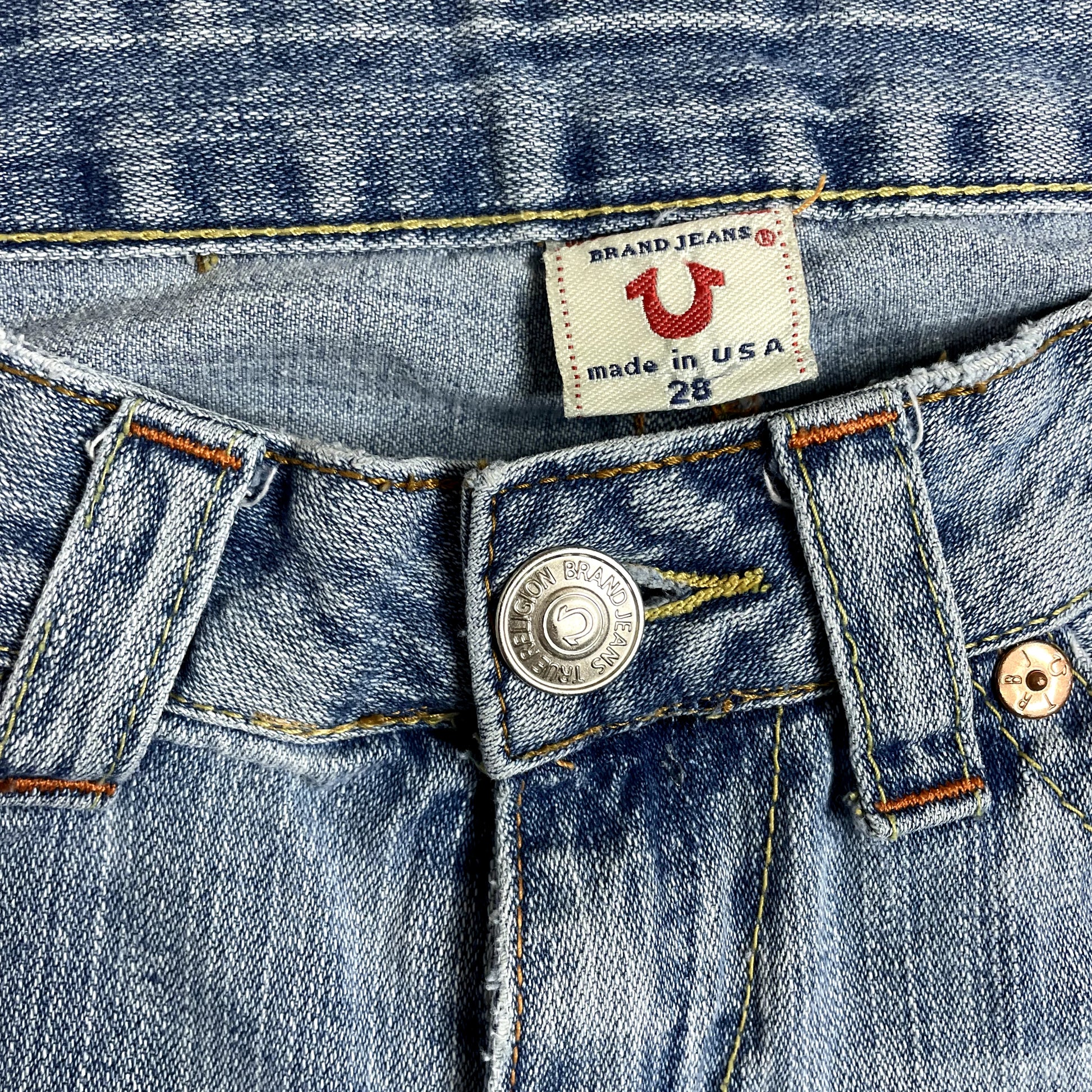 Vintage True Religion Denim Low Rise Jeans