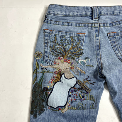 Vintage True Religion Denim Low Rise Jeans