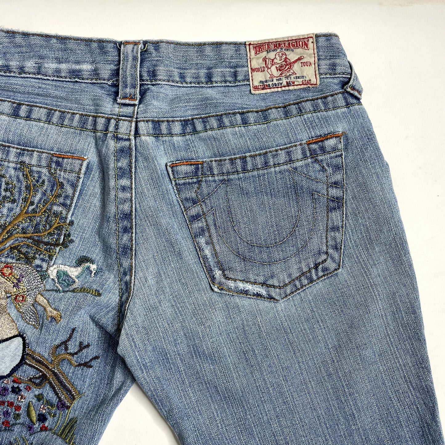 Vintage True Religion Denim Low Rise Jeans